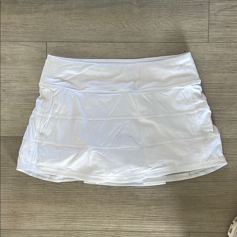 White Athletic Skort
